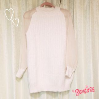 スナイデル(SNIDEL)のsnidel こじはる着 ニットワンピ♡(ミニワンピース)