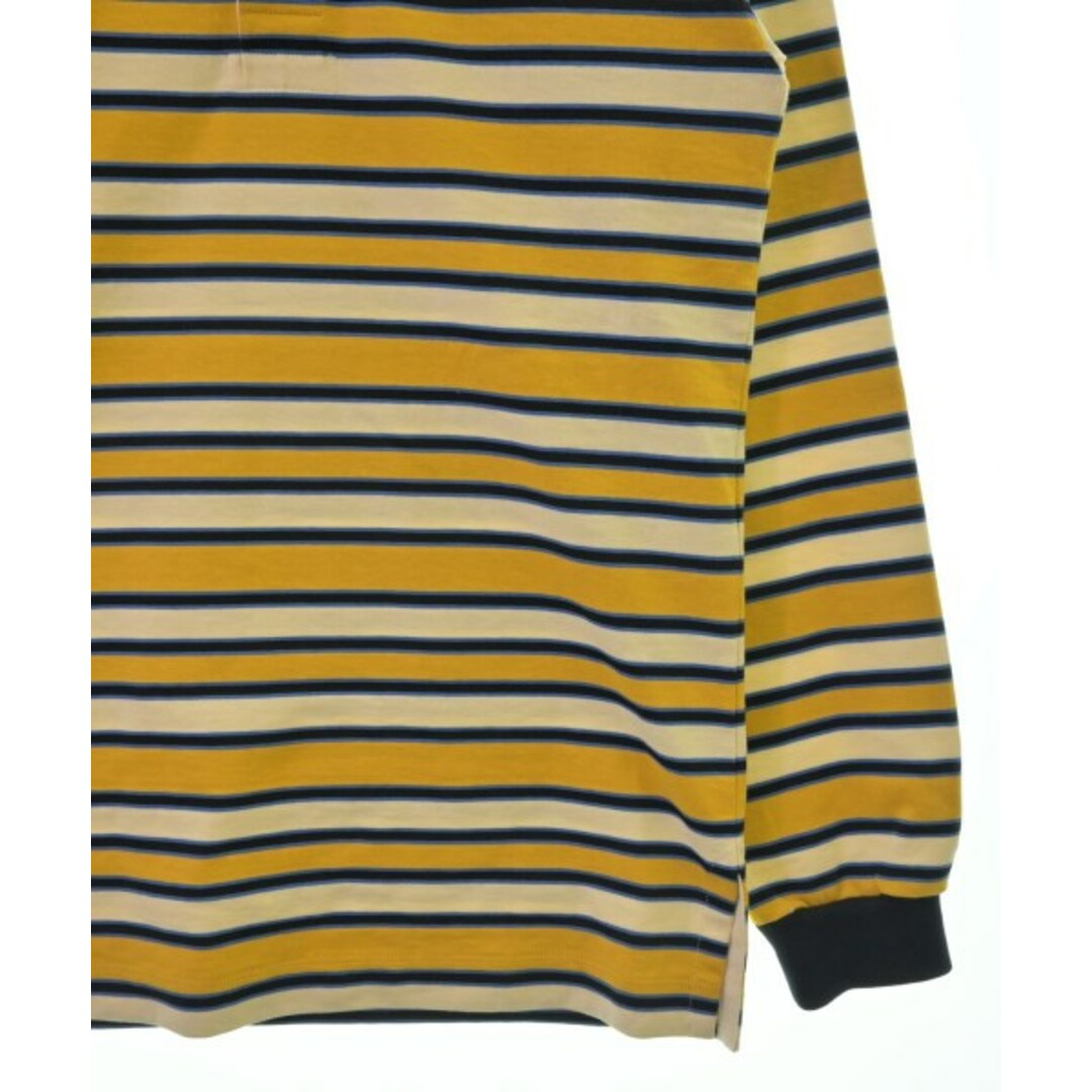 GUCCI - GUCCI グッチ ポロシャツ S 黄xアイボリーx青等 GUCCI - GUCCI グッチ ポロシャツ S 黄xアイボリーx青等