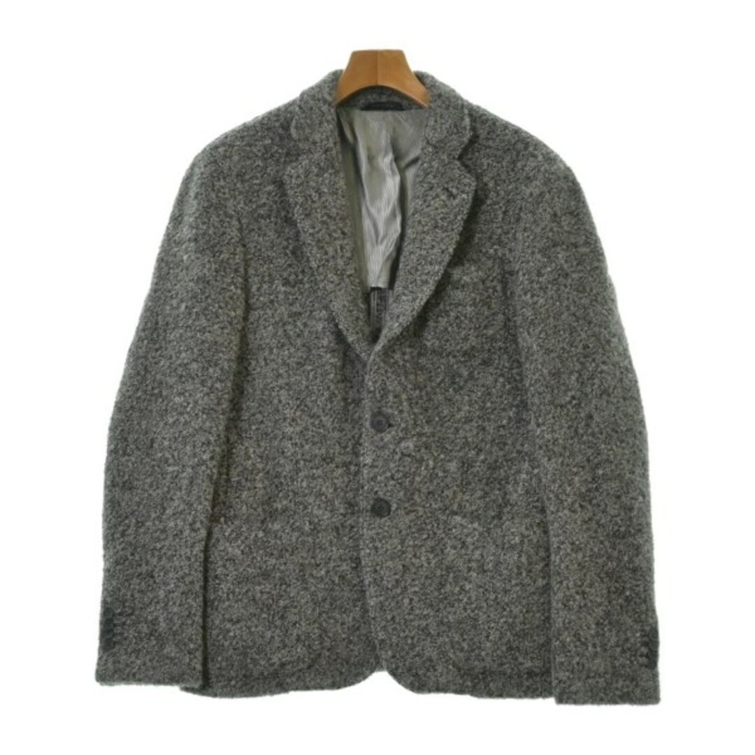 GIORGIO ARMANI テーラードジャケット 48(L位) グレー 【古着】 GIORGIO ARMANI テーラードジャケット 48(L位) グレー 【古着】