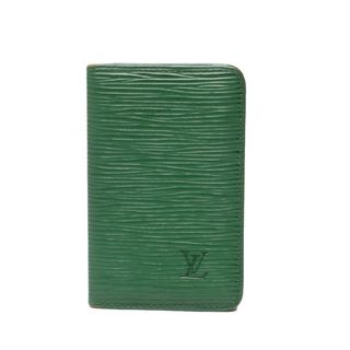 LOUIS VUITTON(名刺入れ/定期入れ ・ グリーン・カーキ/緑色系 LOUIS VUITTON(名刺入れ/定期入れ ・ グリーン・カーキ/緑色系