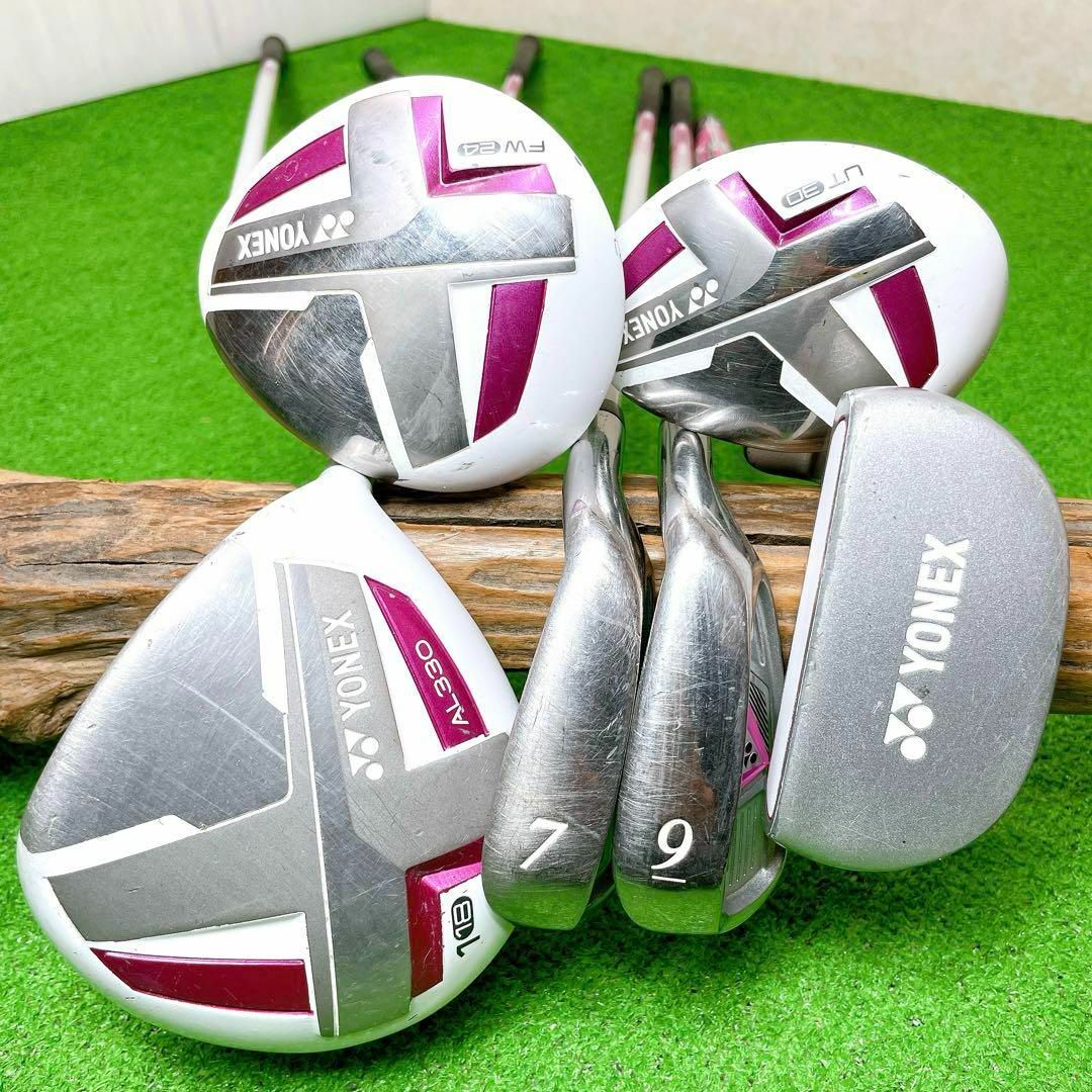 YONEX ヨネックス ジュニア ゴルフクラブセット6本 入門用 YONEX ヨネックス ジュニア ゴルフクラブセット6本 入門用