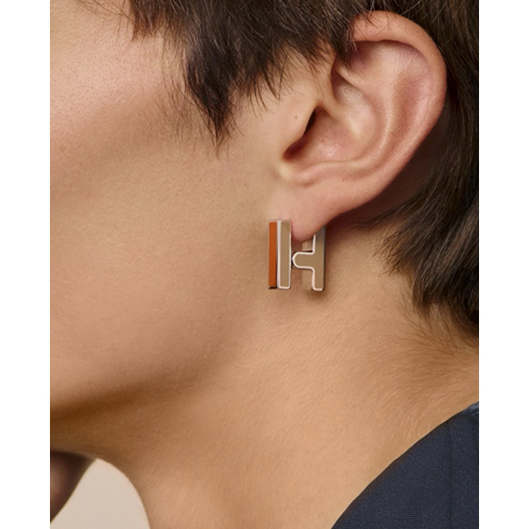 HERMES - 新品未使用 エルメス 片耳ピアス シングルピアスの通販 HERMES - 新品未使用 エルメス 片耳ピアス シングルピアスの通販