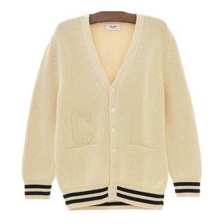CELINE - セリーヌ 23SS 2AC91579S ロゴスキージャカードウール CELINE - セリーヌ 23SS 2AC91579S ロゴスキージャカードウール