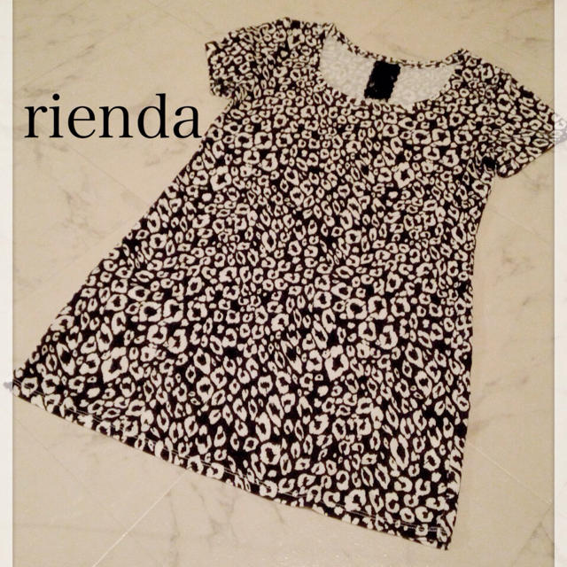 rienda(リエンダ)のrienda♡Tシャツワンピ レディースのワンピース(ミニワンピース)の商品写真