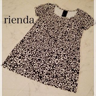 リエンダ(rienda)のrienda♡Tシャツワンピ(ミニワンピース)