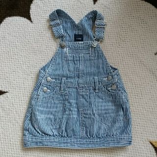 ベビーギャップ(babyGAP)のbaby Gap ジャンバー スカート baby70 ヒッコリー(スカート)