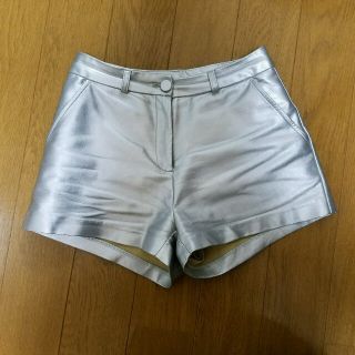 エモダ(EMODA)のエモダ　EMODA ショートパンツ　シルバー　S(ショートパンツ)