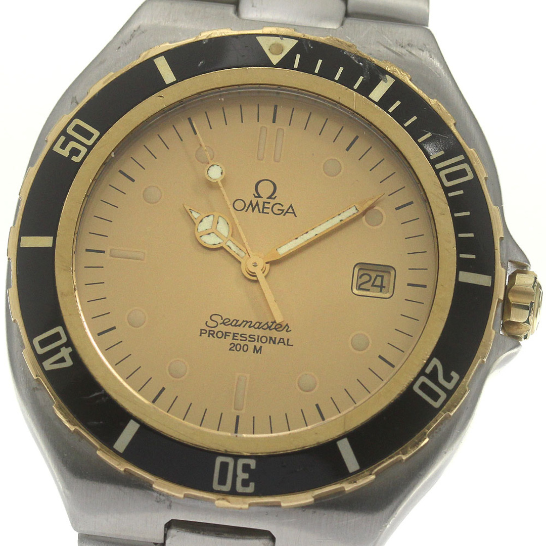 オメガ OMEGA シーマスター200 YGコンビ ラージサイズ クォーツ オメガ OMEGA シーマスター200 YGコンビ ラージサイズ クォーツ