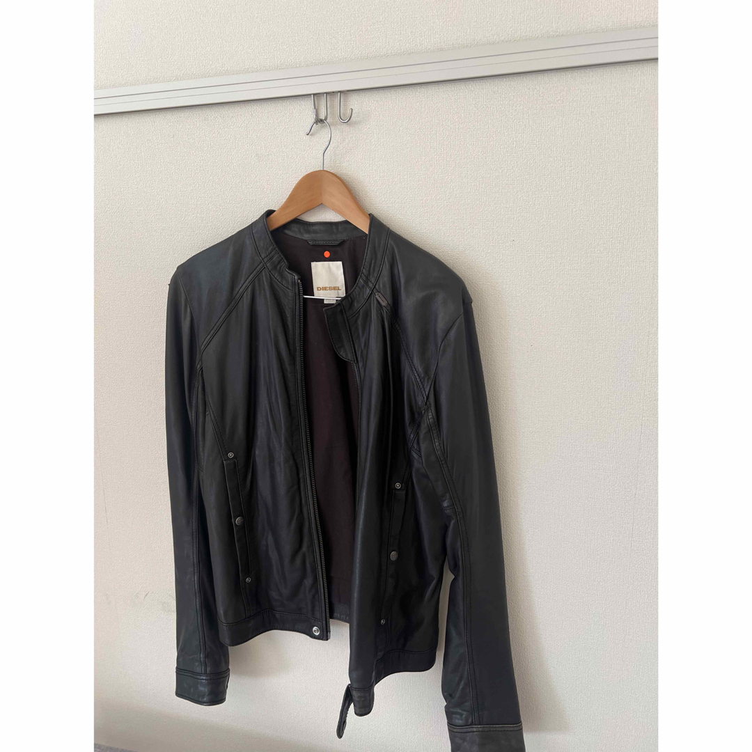 ビッグシルエット!2XL!大人気裾ゴム仕様!リアルレザー ビッグシルエット!2XL!大人気裾ゴム仕様!リアルレザー