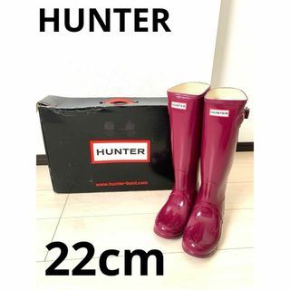 HUNTER(レインブーツ/長靴 ・ パープル/紫色系)のフリマ HUNTER(レインブーツ/長靴 ・ パープル/紫色系)のフリマ