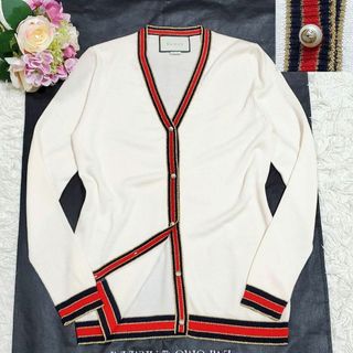 GUCCI(カーディガン ・ ホワイト/白色系)のフリマアイテム一覧 GUCCI(カーディガン ・ ホワイト/白色系)のフリマアイテム一覧