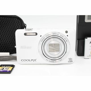 Nikon - 【美品】Nikon COOLPIX Style COOLPIX S8 ホワイト②の