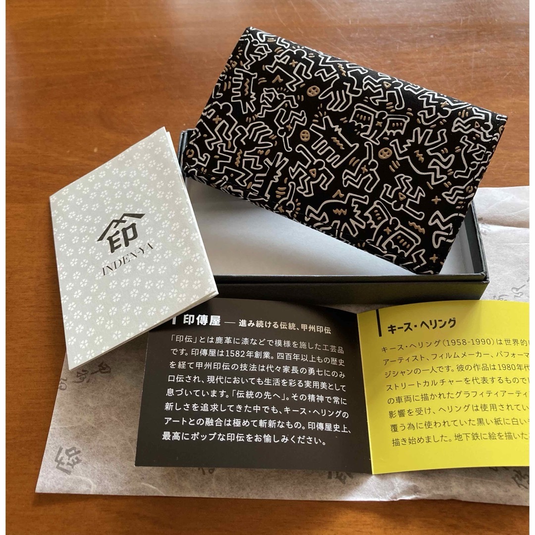 印傳屋 - キースヘリング名刺カード入れの通販 by ミンツ's shop 印傳屋 - キースヘリング名刺カード入れの通販 by ミンツ's shop