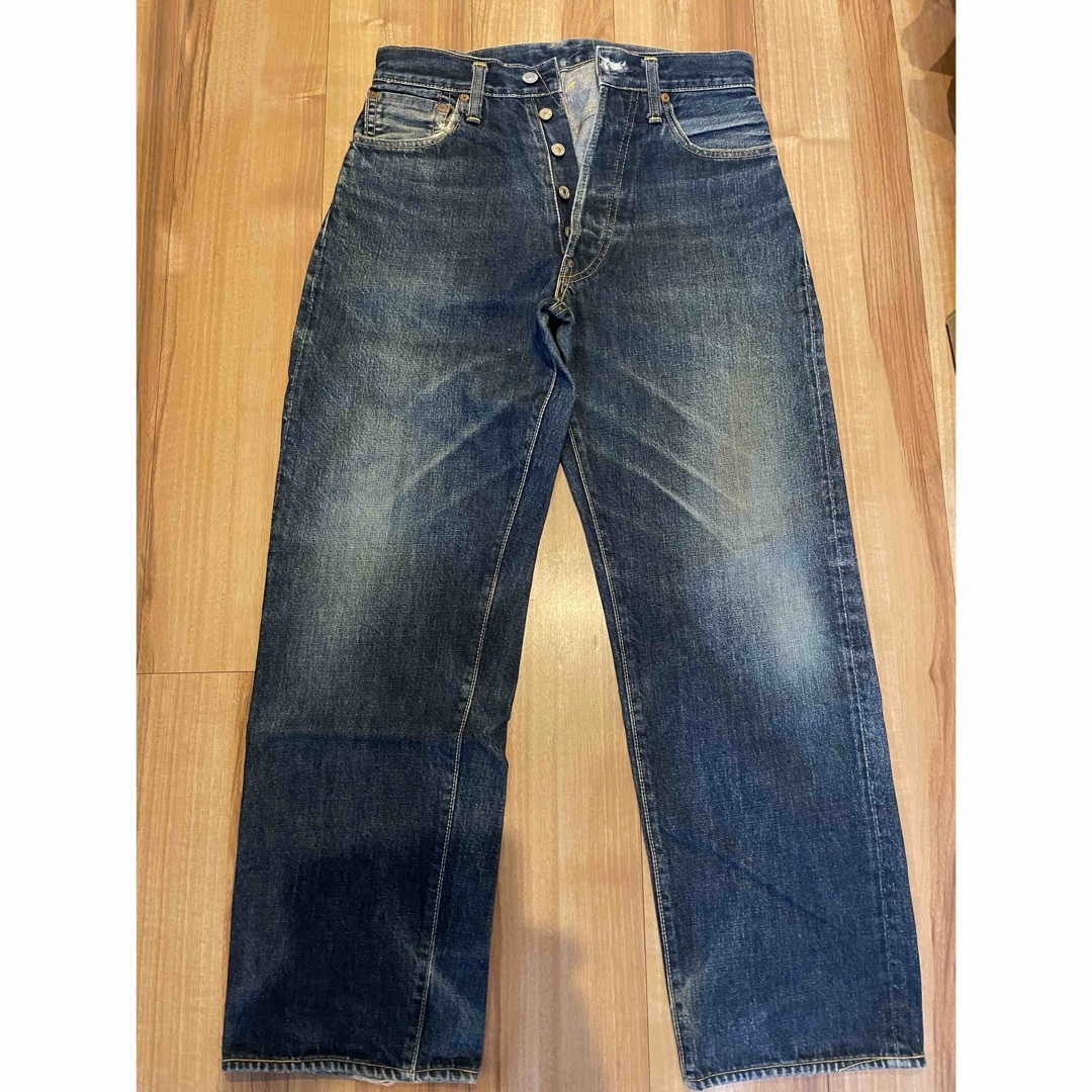 EVISU - サイズ30 2504RXX 刺繍カモメ 初期EVISバックベルト EVISU - サイズ30 2504RXX 刺繍カモメ 初期EVISバックベルト