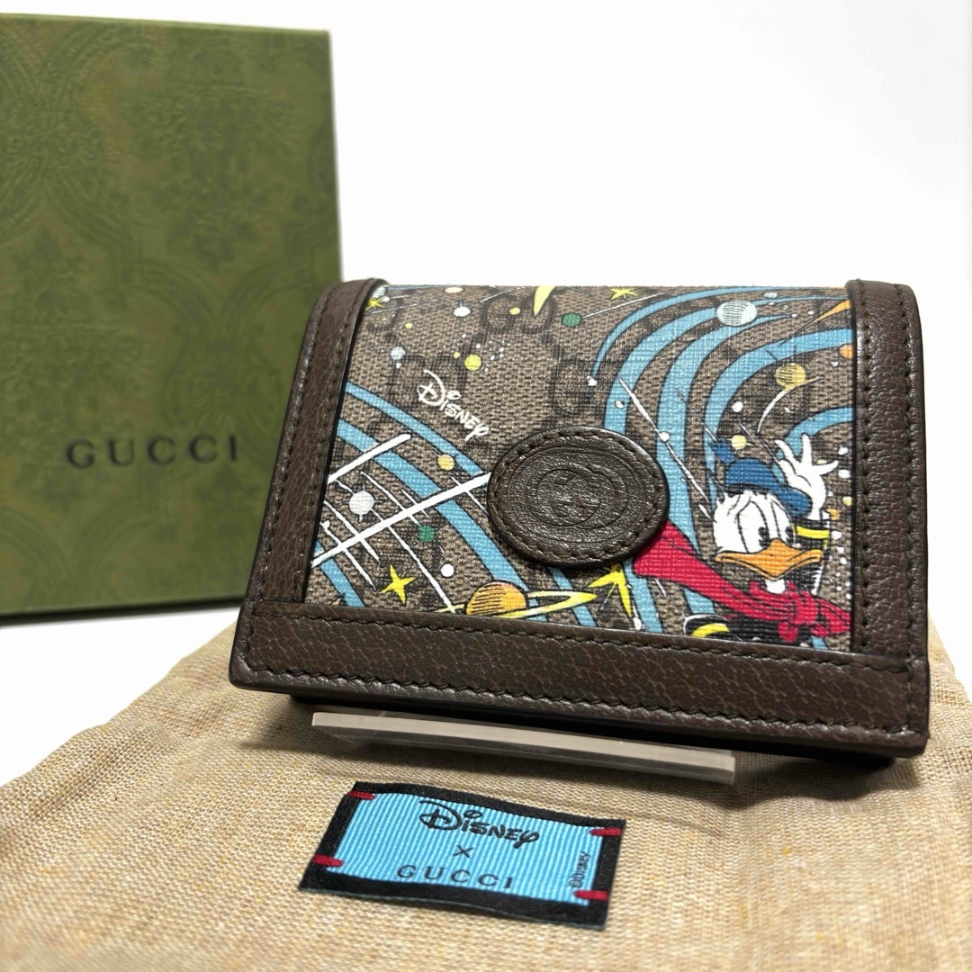 GUCCI - 038箱付✨極美品✨グッチ 折り財布 ディズニーコラボ GUCCI - 038箱付✨極美品✨グッチ 折り財布 ディズニーコラボ