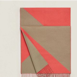 エルメス(HERMES)のエルメス カザック アン バイアス フリンジマフラー (マフラー/ショール)
