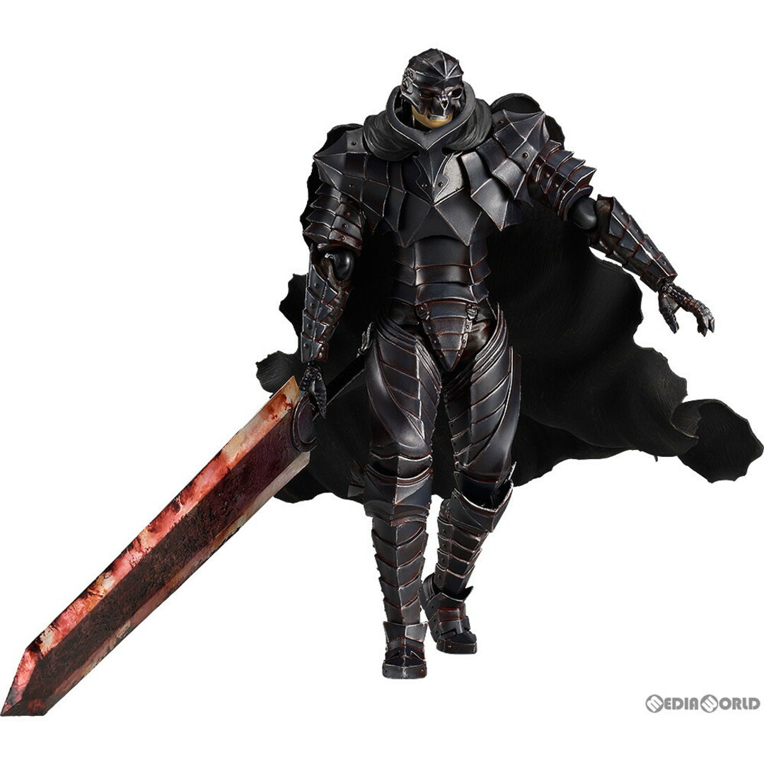 Max Factory - 初期不良対応品 figma(フィグマ) 410 ガッツ 狂戦士の甲冑ver. リペイント髑髏エディション ベルセルク 完成品 可動フィギュア マックスファクトリー