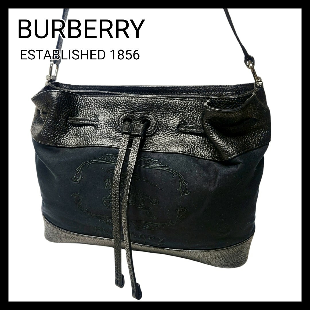 BURBERRY - 【極美品】BURBERRY ESTABLISHED 1856 ショルダー BURBERRY - 【極美品】BURBERRY ESTABLISHED 1856 ショルダー