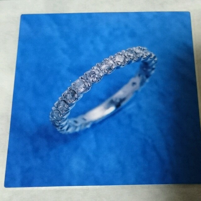 あゆぱん様専用 鑑定証付 プラチナ エタニティリング ダイヤ 0.50ct レディースのアクセサリー(リング(指輪))の商品写真