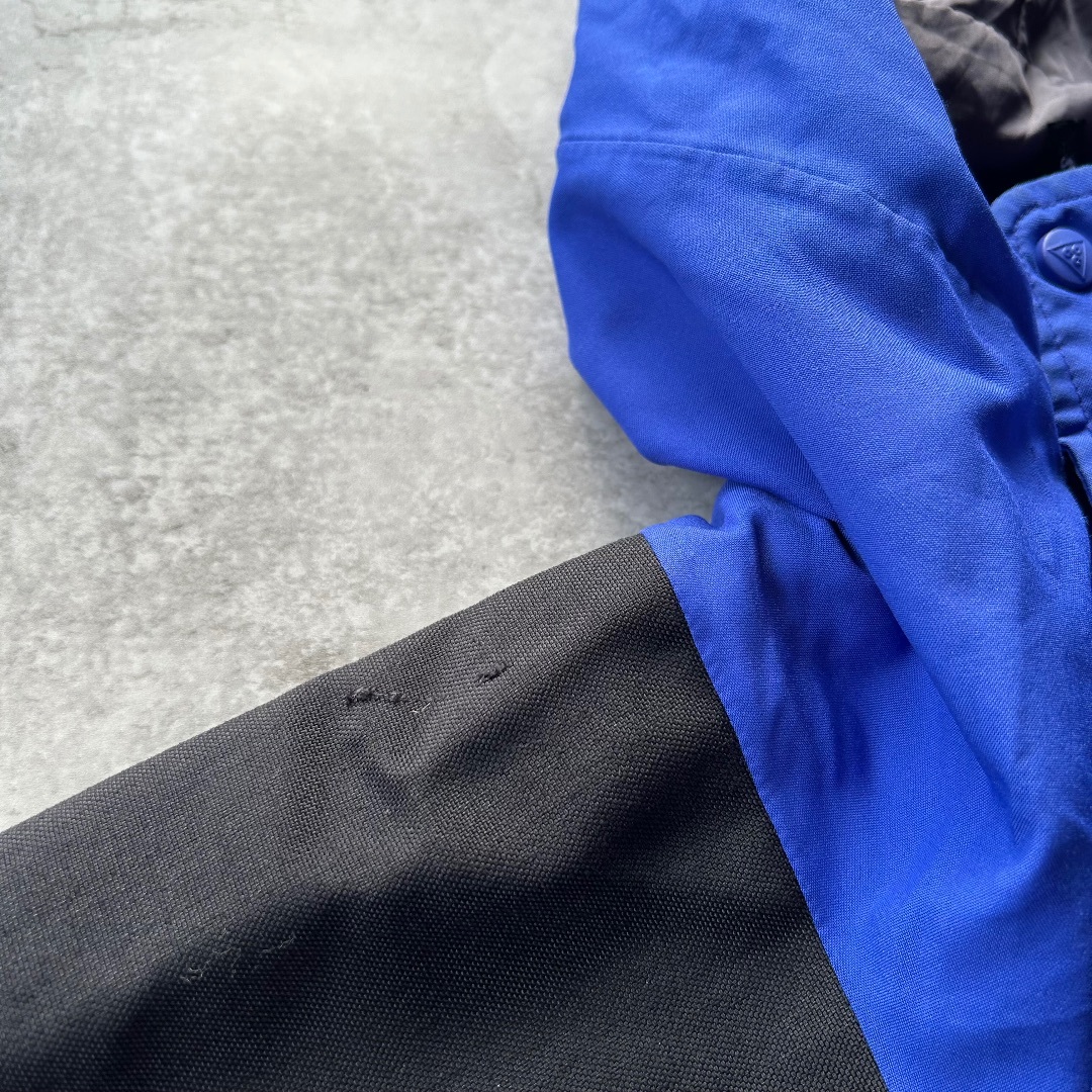 NIKE - 90s- NIKE ACG マウンテンパーカー L ブルー×ブラックの NIKE - 90s- NIKE ACG マウンテンパーカー L ブルー×ブラックの