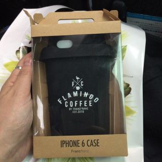 フランフラン(Francfranc)の★新品・未使用★Francfranc シリコン iPhone6 ケース 黒(iPhoneケース)