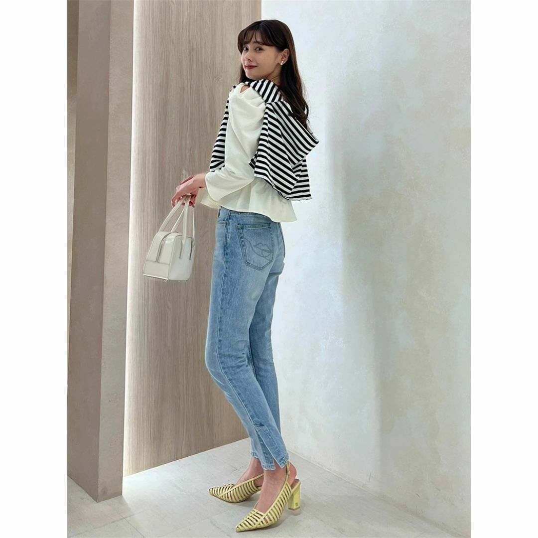 Her lip to - ハーリップトゥ Becca Slingback Sandals ホワイト Her lip to - ハーリップトゥ Becca Slingback Sandals ホワイト