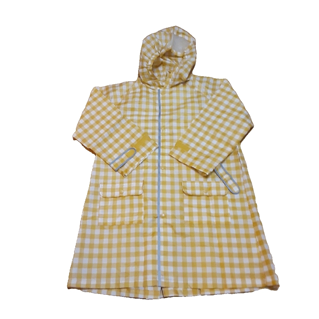 MUJI (無印良品)(ムジルシリョウヒン)の無印良品　130　ランドセル対応　レインコート キッズ/ベビー/マタニティのキッズ服男の子用(90cm~)(ジャケット/上着)の商品写真