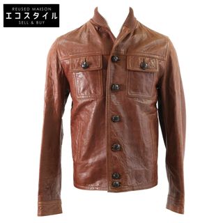 GUCCI(レザージャケット ・ ブラウン/茶色系)のフリマアイテム一覧 GUCCI(レザージャケット ・ ブラウン/茶色系)のフリマアイテム一覧
