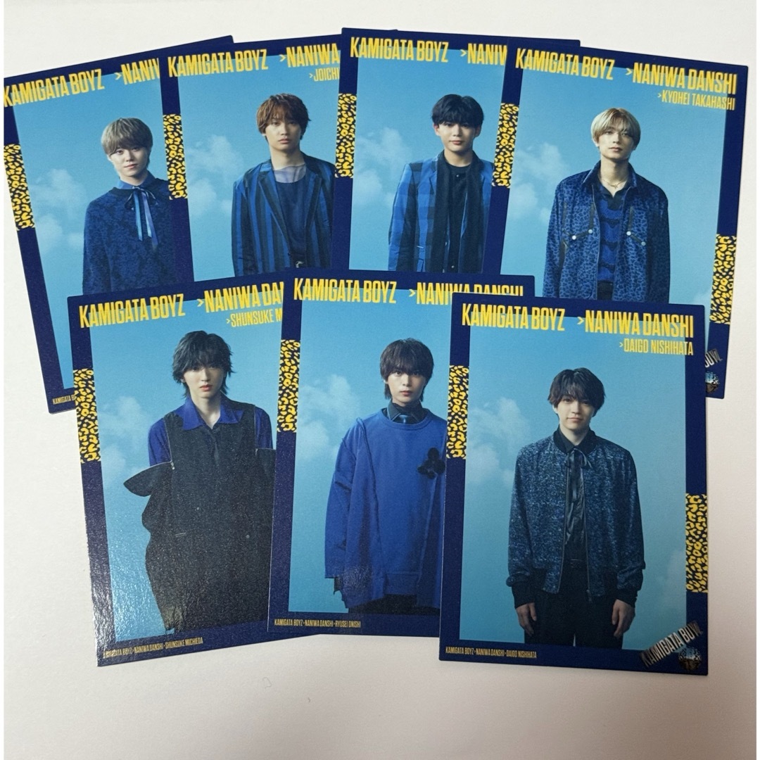 KAMIGATA BOYZ カミガタボーイズ トレカ なにわ男子 エンタメ/ホビーのタレントグッズ(アイドルグッズ)の商品写真