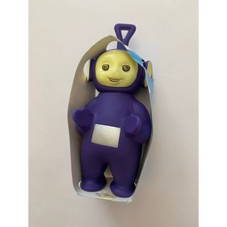 デッドストック　テレタビーズ　90s ヴィンテージ　貯金箱　ティンキーウィンキー(キャラクターグッズ)