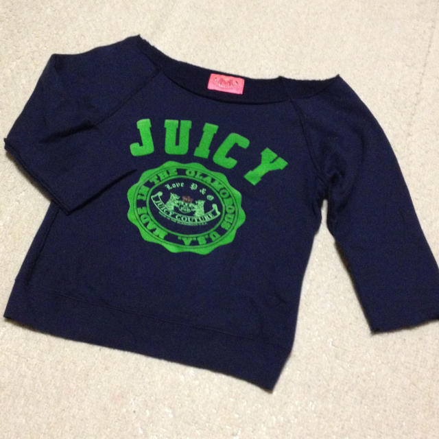 Juicy Couture(ジューシークチュール)の七分袖トレーナー♡ レディースのトップス(カットソー(長袖/七分))の商品写真