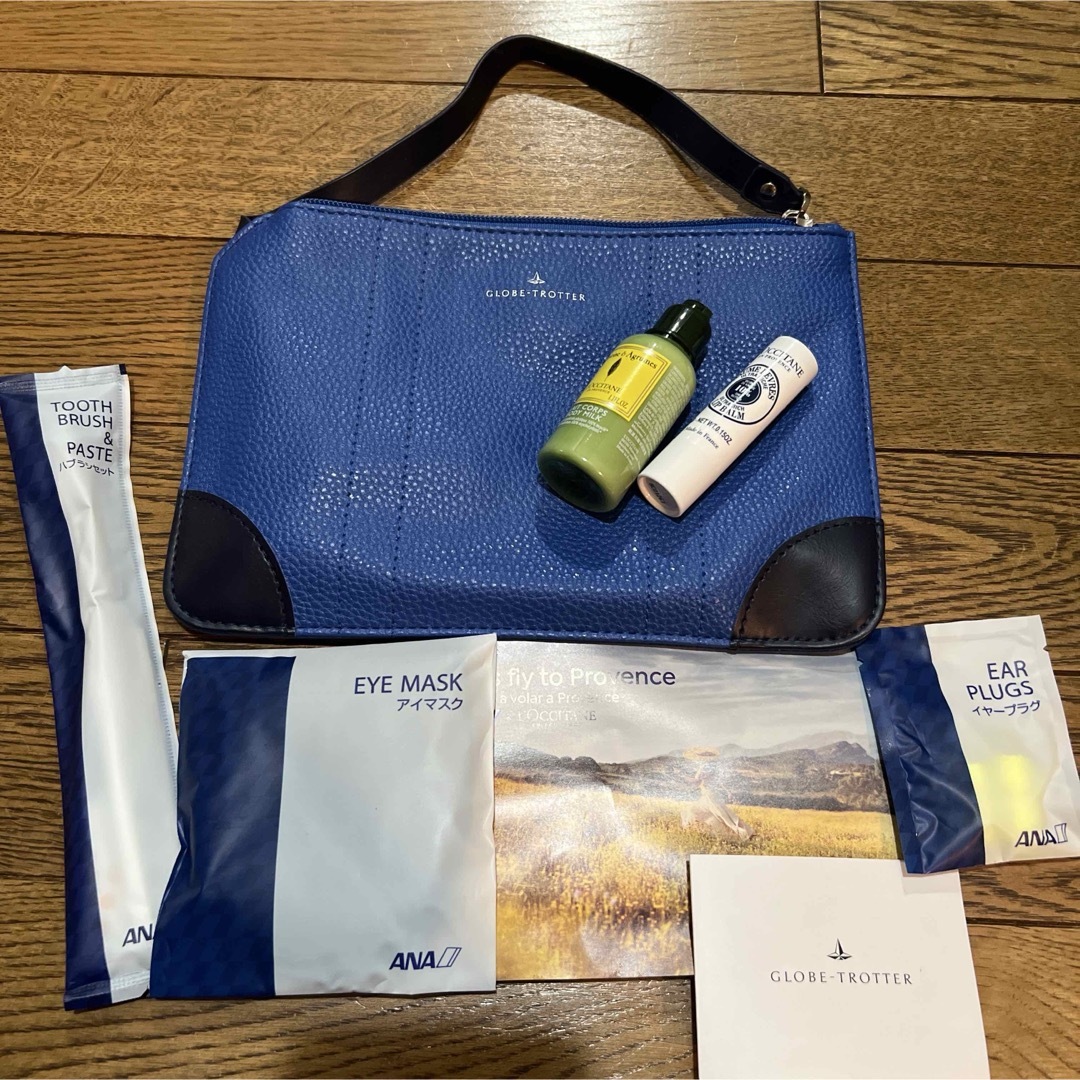 GLOBE-TROTTER(グローブトロッター)のANA ビジネスクラス アメニティ GLOBE-TROTTER インテリア/住まい/日用品の日用品/生活雑貨/旅行(旅行用品)の商品写真