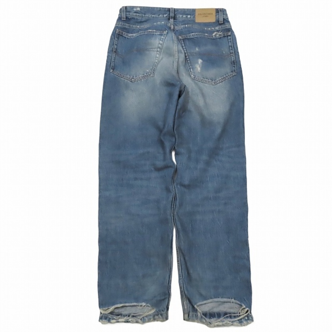 BALENCIAGA - BALENCIAGA 裾クラッシュ ダメージ加工 ルーズ BALENCIAGA - BALENCIAGA 裾クラッシュ ダメージ加工 ルーズ