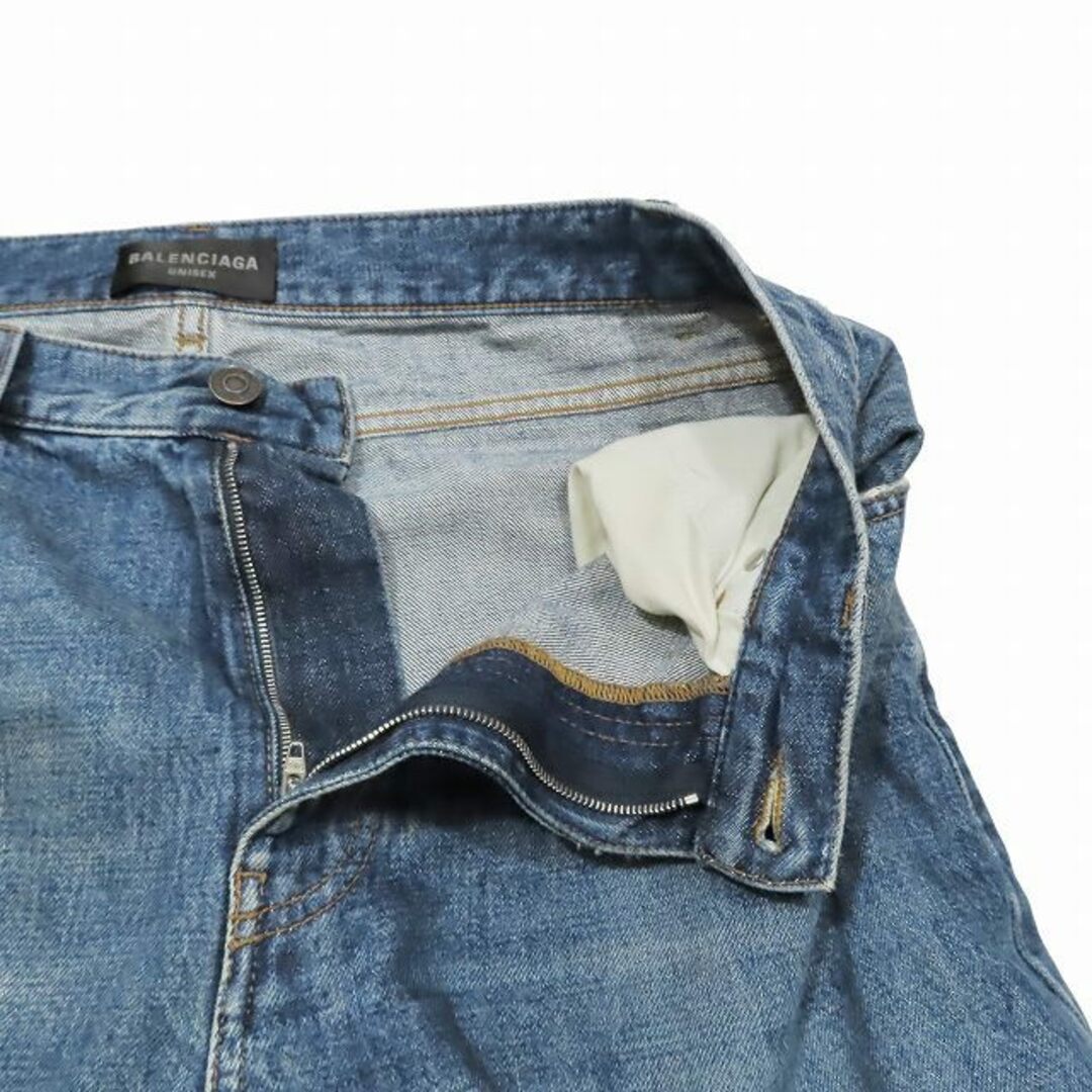 BALENCIAGA - BALENCIAGA 裾クラッシュ ダメージ加工 ルーズ BALENCIAGA - BALENCIAGA 裾クラッシュ ダメージ加工 ルーズ