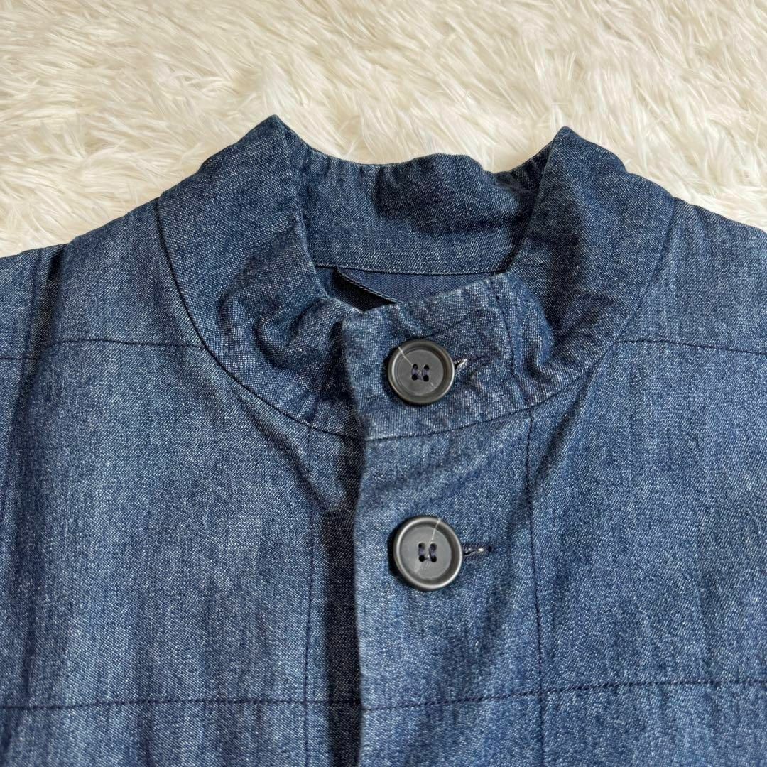 美品】Casey Casey デニム ロングコート コットン M 美品】Casey Casey デニム ロングコート コットン M