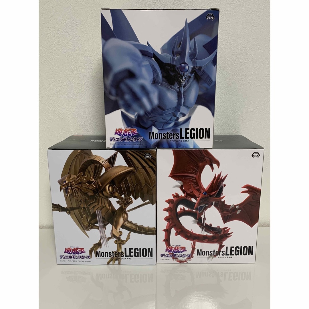 遊戯王 - 遊戯王 フィギュア Monsters LEGION 3種セットの通販 遊戯王 - 遊戯王 フィギュア Monsters LEGION 3種セットの通販