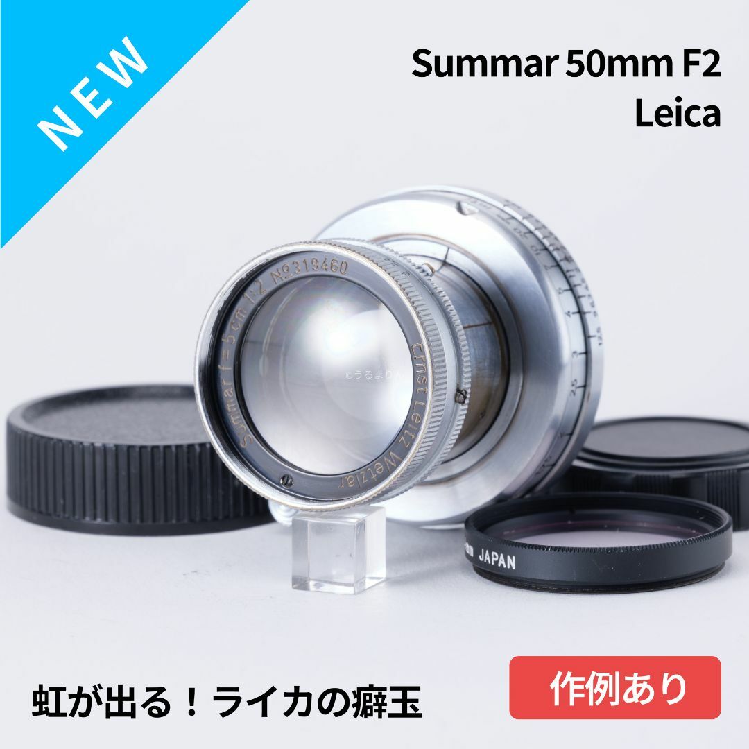 LEICA - 程よい滲み玉!癖玉!Leica Summar 50mm f2 オールド LEICA - 程よい滲み玉!癖玉!Leica Summar 50mm f2 オールド