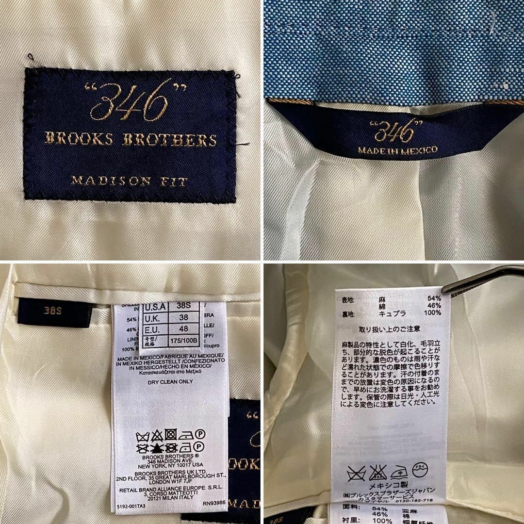 Brooks Brothers - ☆未使用級 ブルックスブラザーズ テーラード Brooks Brothers - ☆未使用級 ブルックスブラザーズ テーラード