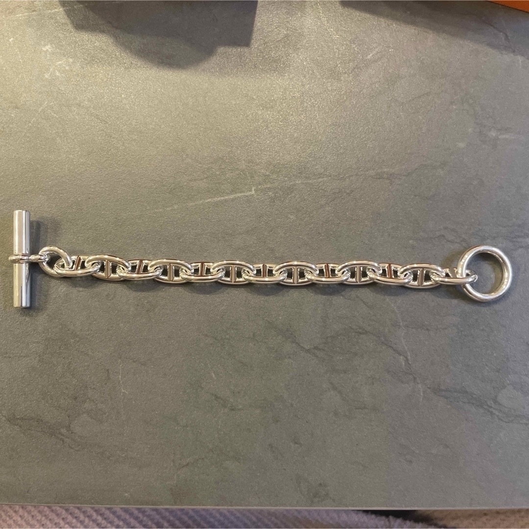 HERMES(エルメス)のエルメス　シェーヌダンクル　mm 13コマ レディースのアクセサリー(ブレスレット/バングル)の商品写真