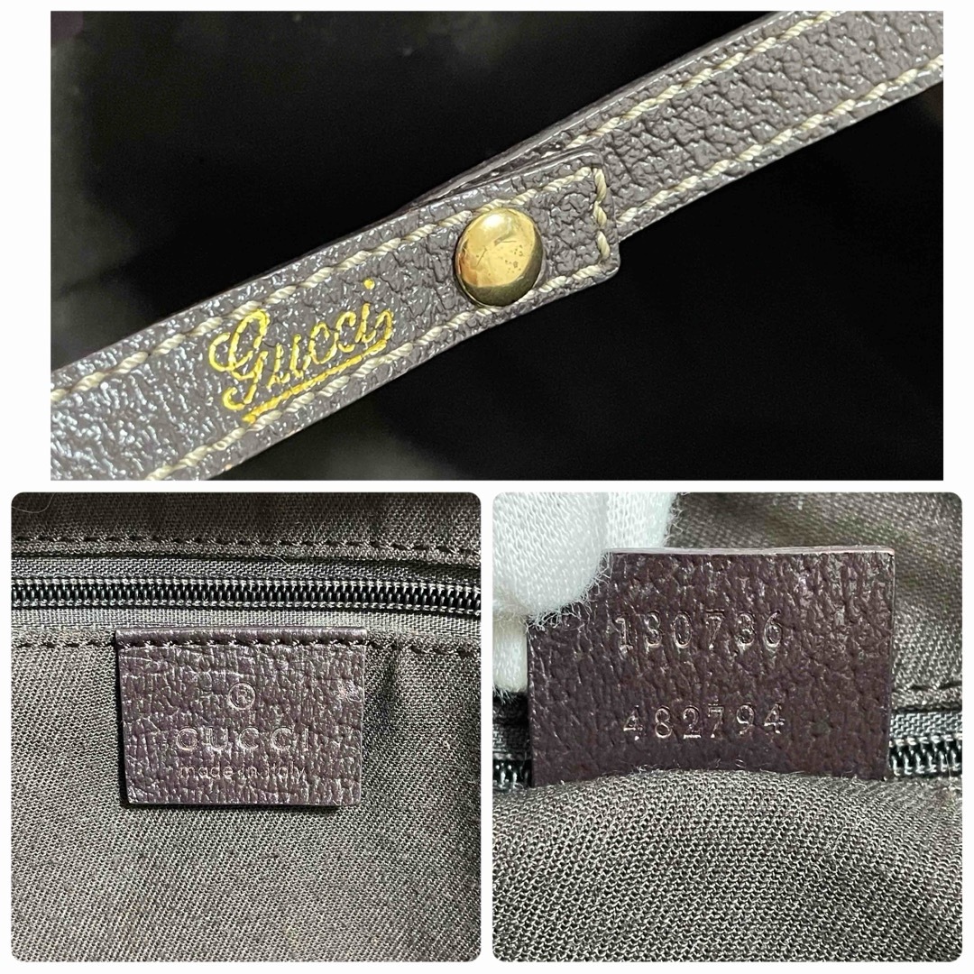 美品 GUCCI トートバッグ GG柄 キャンバス アビーライン 美品 GUCCI トートバッグ GG柄 キャンバス アビーライン