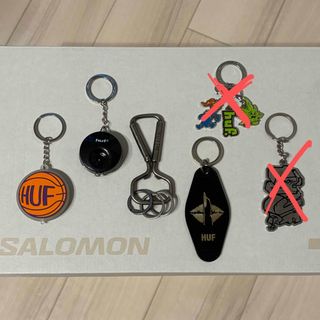 HUF - HUF カラビナ キーホルダー セット まとめ売り バラ売り可 HUF - HUF カラビナ キーホルダー セット まとめ売り バラ売り可
