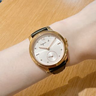 agnes b. - 【動作品】agnes b.(アニエスベー) クォーツ腕時計 agnes b. - 【動作品】agnes b.(アニエスベー) クォーツ腕時計
