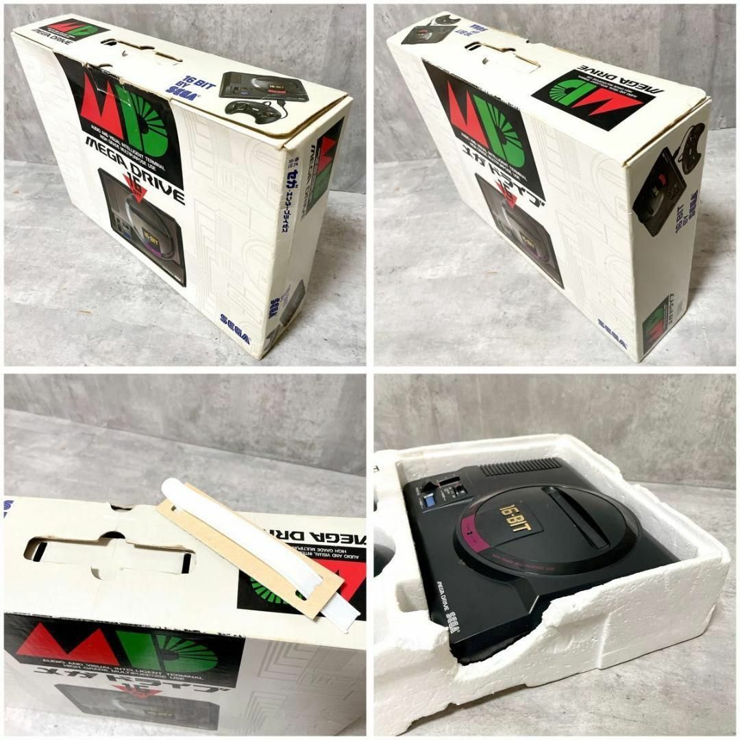 SEGA - 動作品 セガ メガドライブ HAA-2510 本体 箱付き 16-BIT SEGA - 動作品 セガ メガドライブ HAA-2510 本体 箱付き 16-BIT