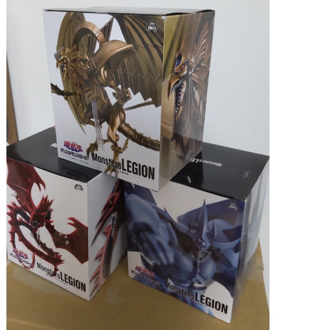 【プライズ】遊戯王 MonstersLEGION 3種類セット エンタメ/ホビーのフィギュア(アニメ/ゲーム)の商品写真