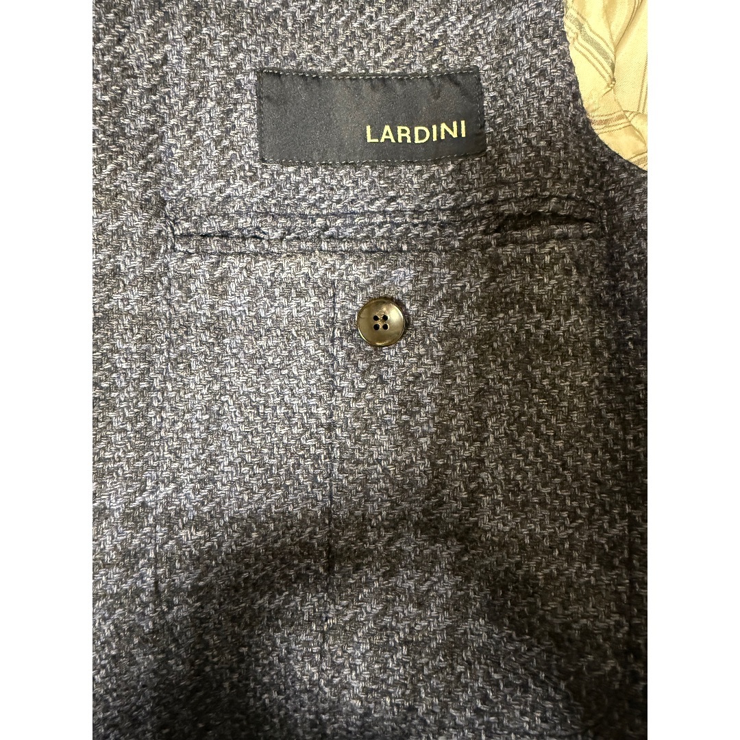 美品>LARDINI ダークグレー ウール スーツ サイズ44 - メルカリ
