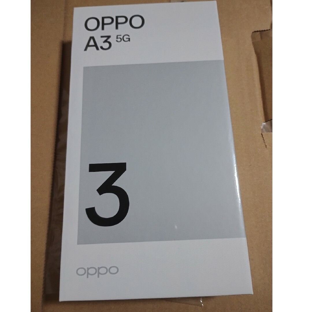 シュリンク付き未開封 OPPO A3 5G A402OP パープル シュリンク付き未開封 OPPO A3 5G A402OP パープル