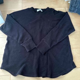 アズールバイマウジー(AZUL by moussy)のアズールバイマウジー　リブロンT 肩出し(カットソー(長袖/七分))