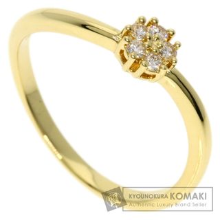タサキ(TASAKI)のTASAKI ダイヤモンド リング・指輪 K18YG レディース(リング(指輪))