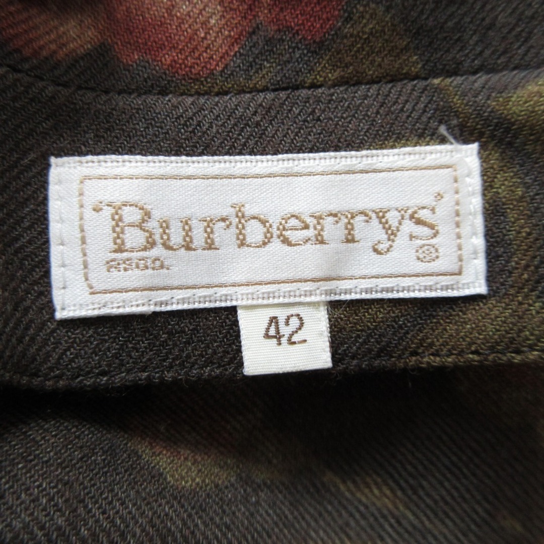 BURBERRY - 美品 BURBERRY バーバリー ヴィンテージ 花柄 シルク BURBERRY - 美品 BURBERRY バーバリー ヴィンテージ 花柄 シルク