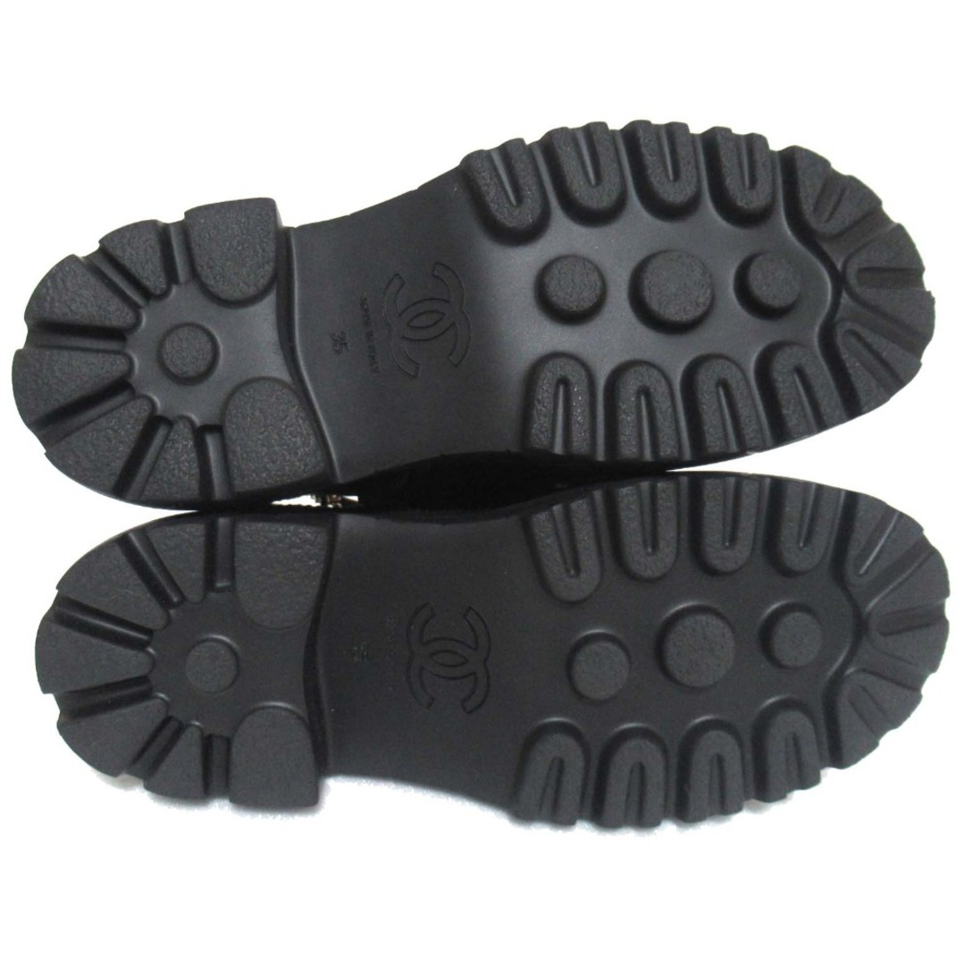 CHANEL - 未使用 23AW CHANEL シャネル カメリアリボン スエード CHANEL - 未使用 23AW CHANEL シャネル カメリアリボン スエード